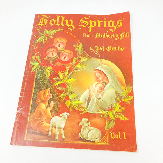 Holly Sprigs – Mulberry Hill Folk Painting Design Book