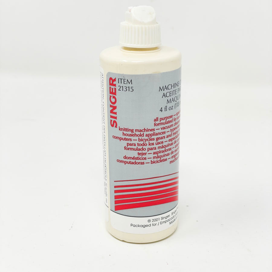 Singer Machine Oil