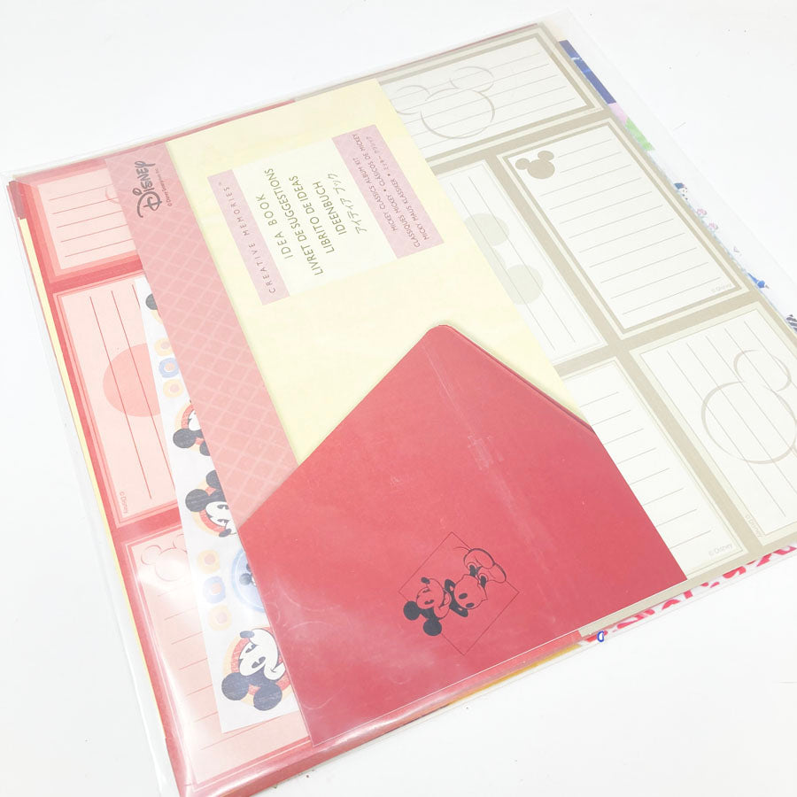 Creative Memories Mickey Classics Idea Book & Paper Pack