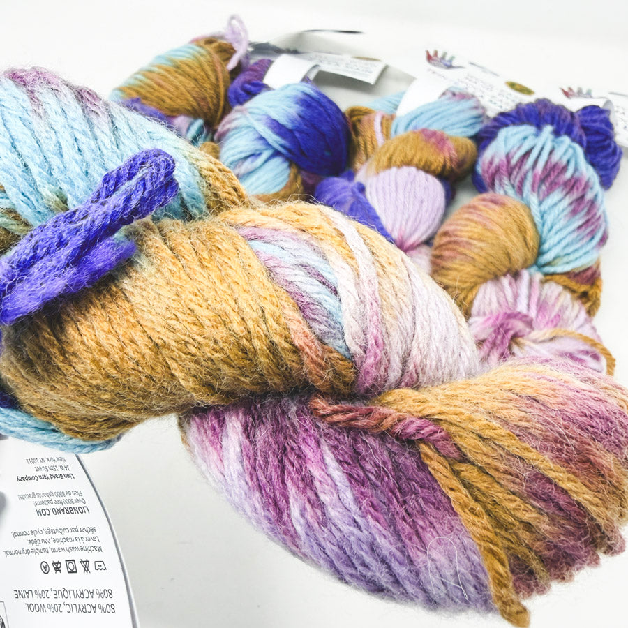 Lion Brand Wool-Ease Hand Dyed Yarn (1)