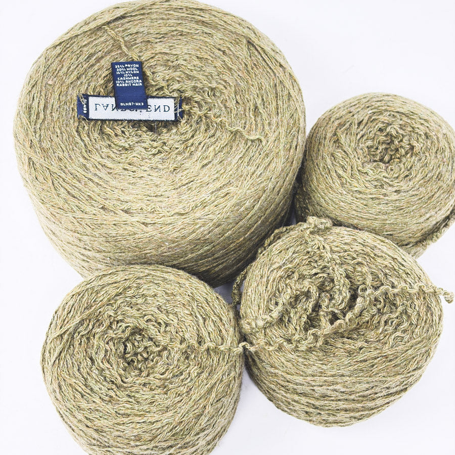 Green Yarn from Lands End Sweater