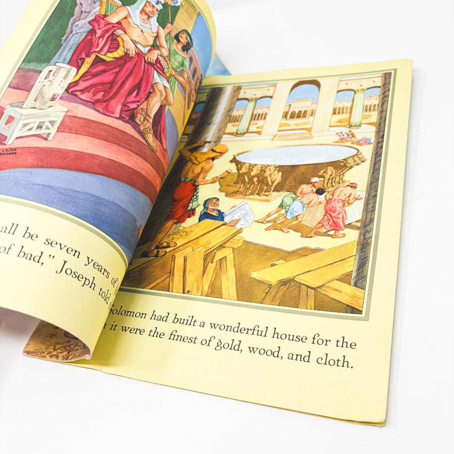 Vintage Whitman Softcover Bible Stories Picture Book