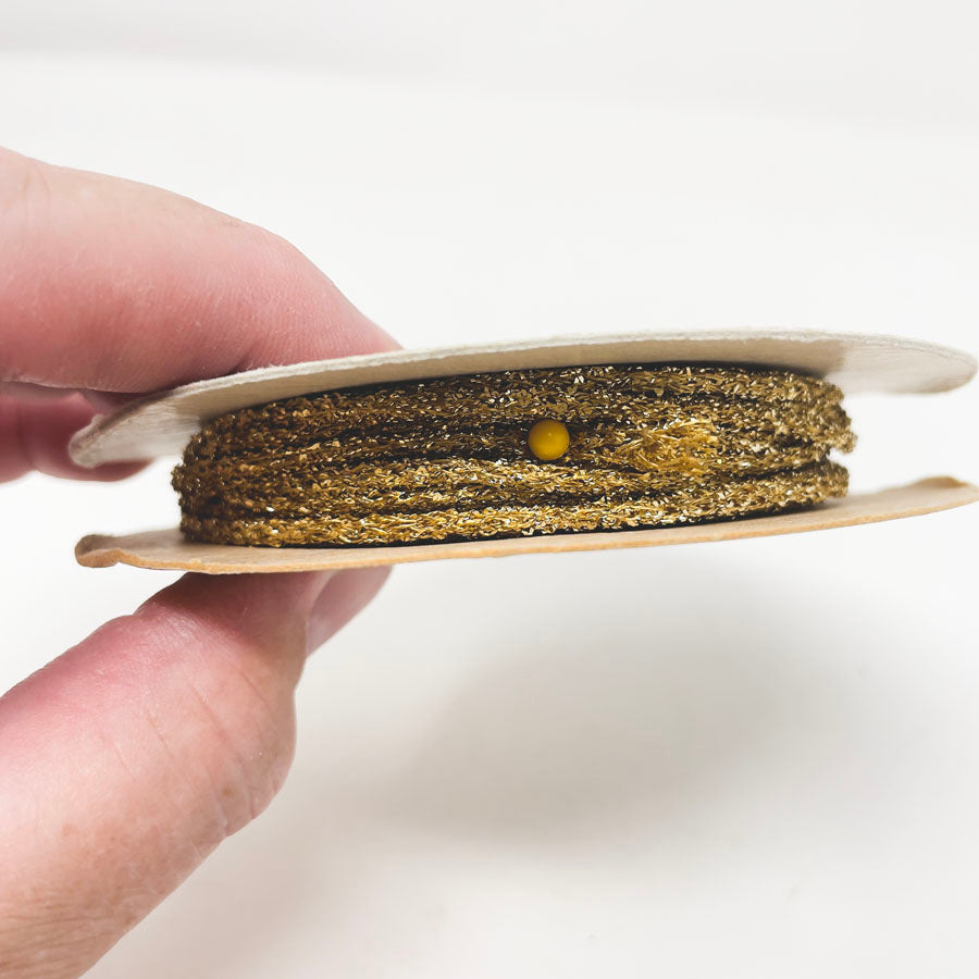 A Lion Product- Gold Sparkle Ribbon