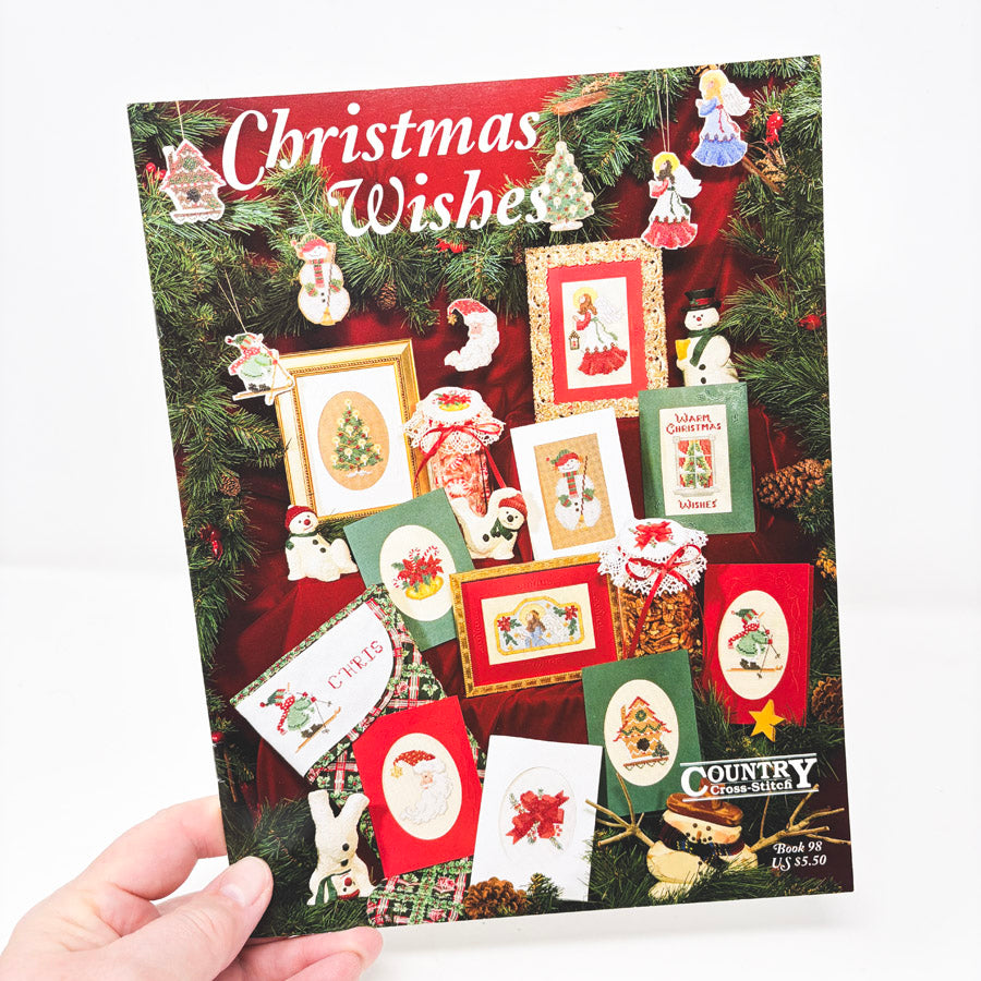 Country Cross Stitch- Christmas Wishes