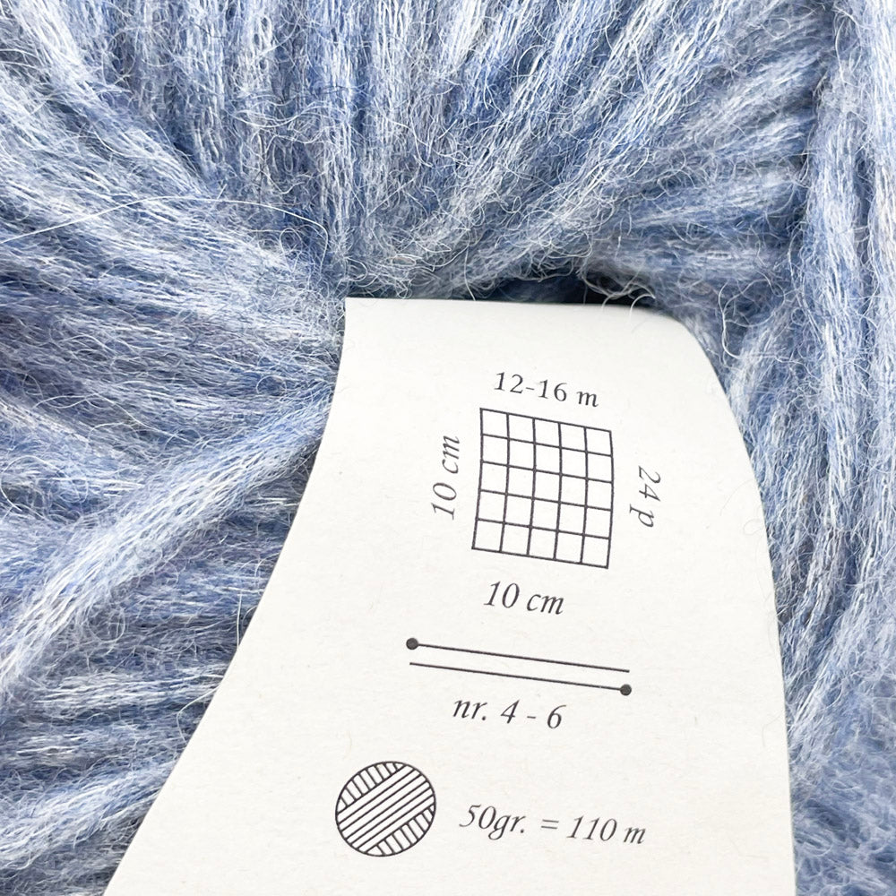 CaMaRose Snefnug Yarn - Jeansbla