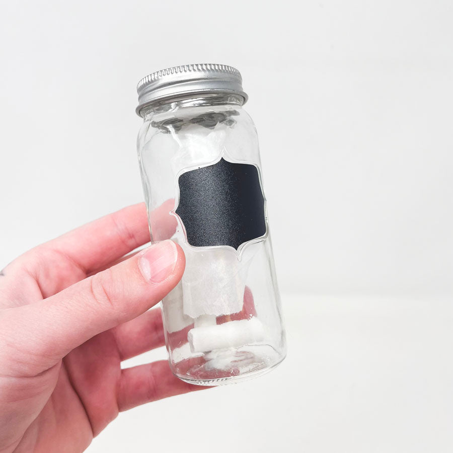 Little Chalk Label Jar with Chalk