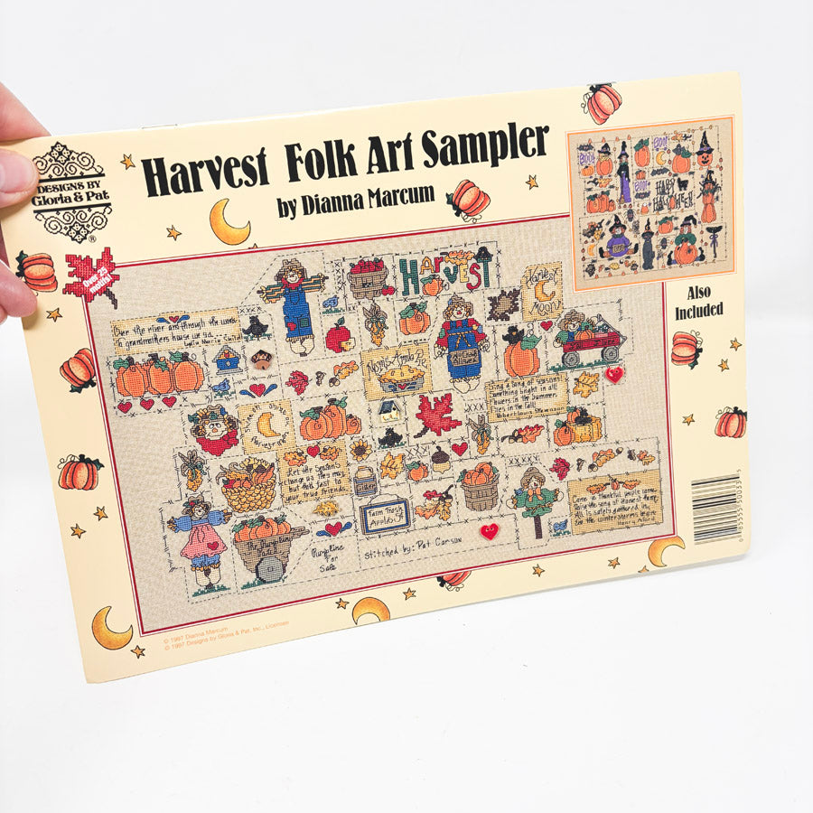 Designs by Gloria & Pat - Halloween Folk Art Sampler