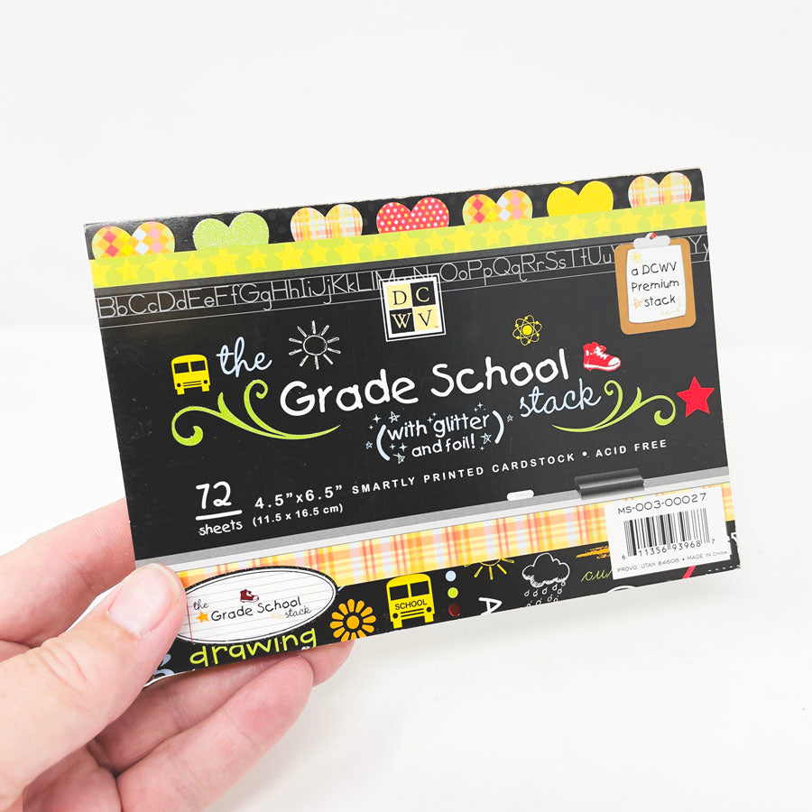 DCWV 4.5 x 6.5 Paper - The Grade School