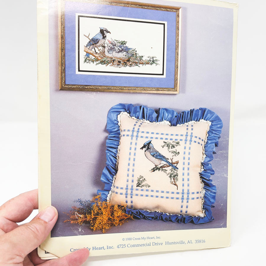 Cross My Heart Family Prayer Cross Stitch Pattern