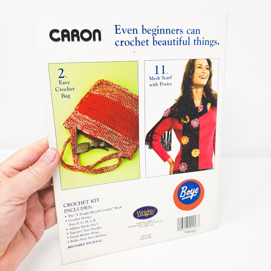 Boye I Taught Myself to Crochet Book
