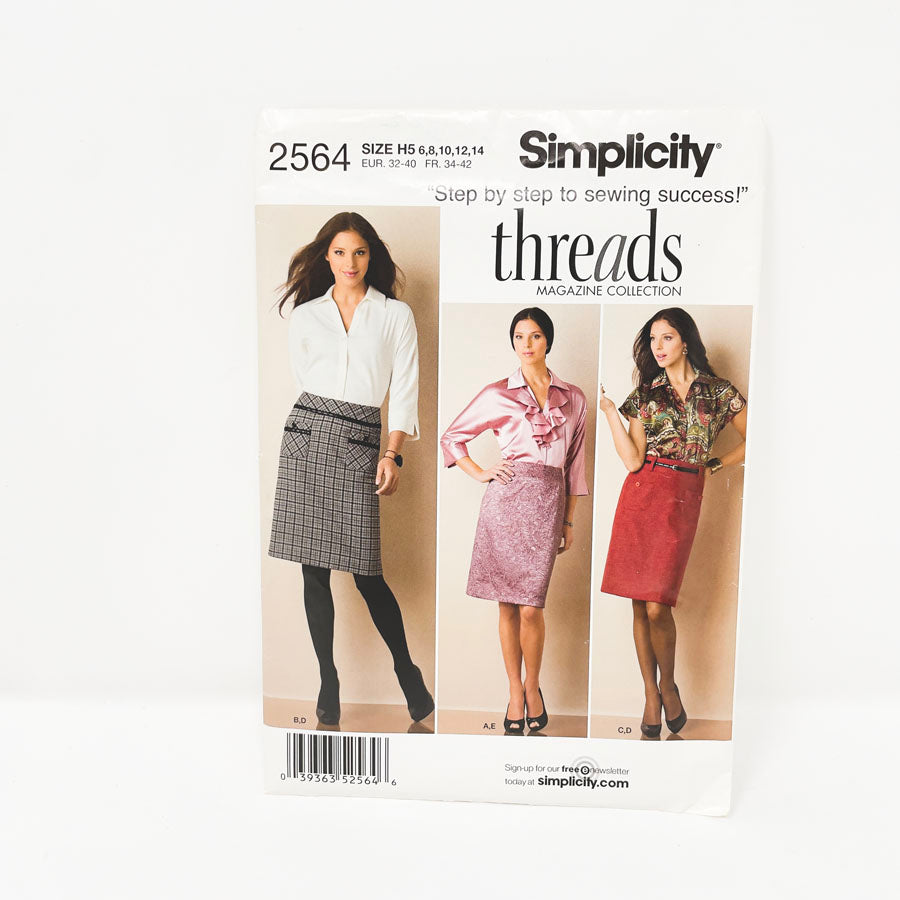 Simplicity 2564 Sewing Pattern - Skirt/Top (6-14) - 2009