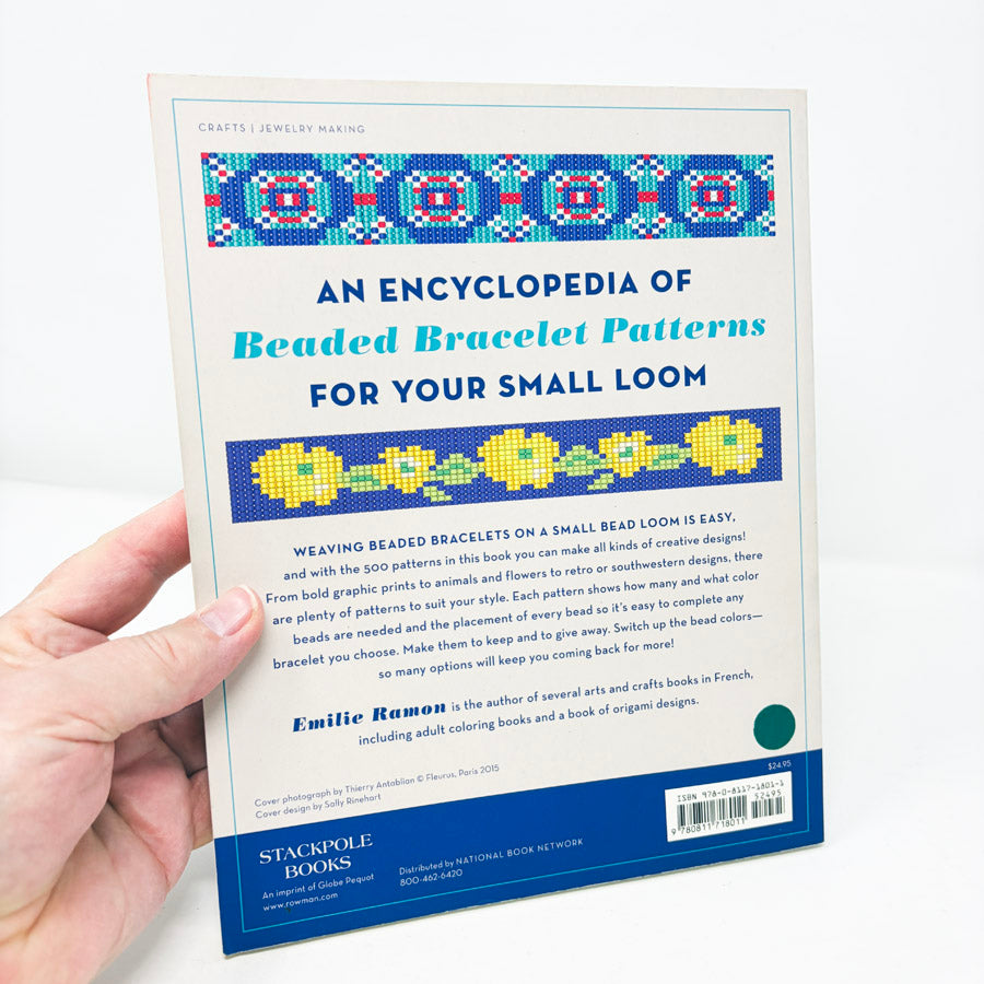 500 Bead Weaving Patterns for Bracelets Book by Emilie Ramon