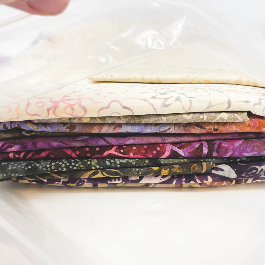 Plum Fusion Quilt Set - Wing and a Prayer Design