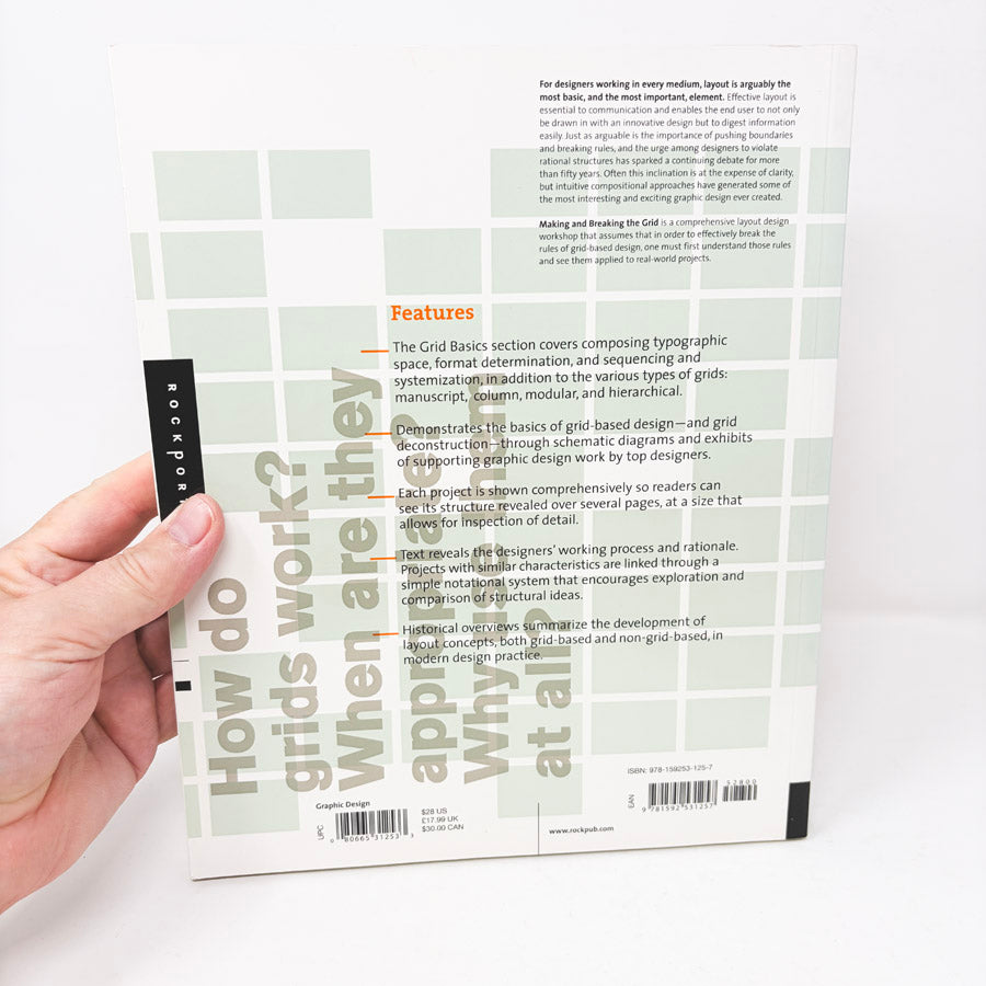 Making and Breaking the Grid Book by Timothy Samara