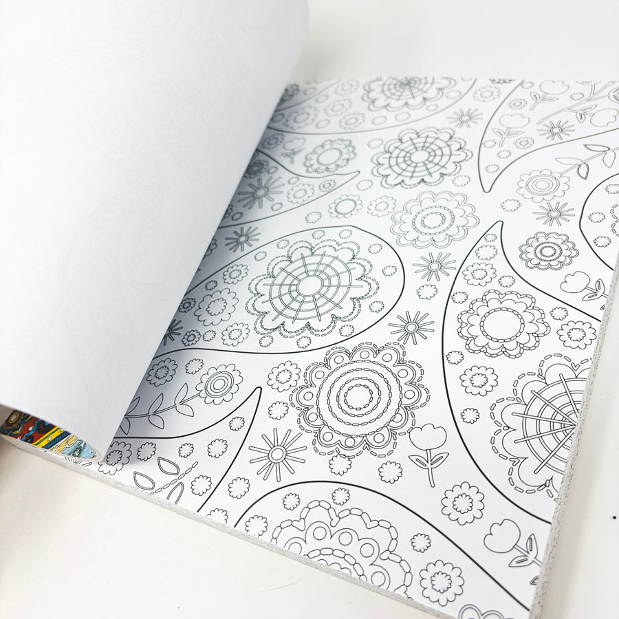 Stress Less Coloring: Paisley Patterns Book