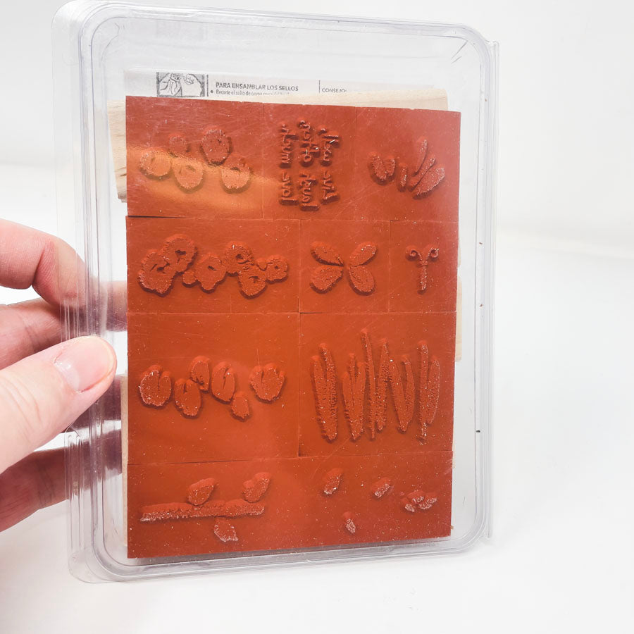 Spring Garden Wood Stamps by Stampin' Up