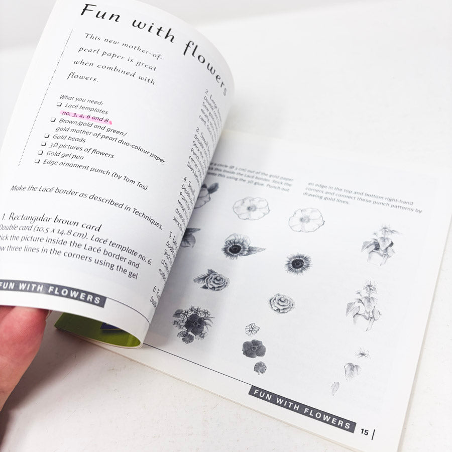 Craft Special "Lacé" Card Making Idea Books by Gerda Perik