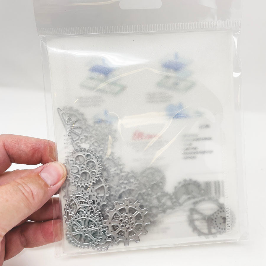 Sizzix 661184 Ellison Gearhead Thinlits Die Set by Tim Holtz