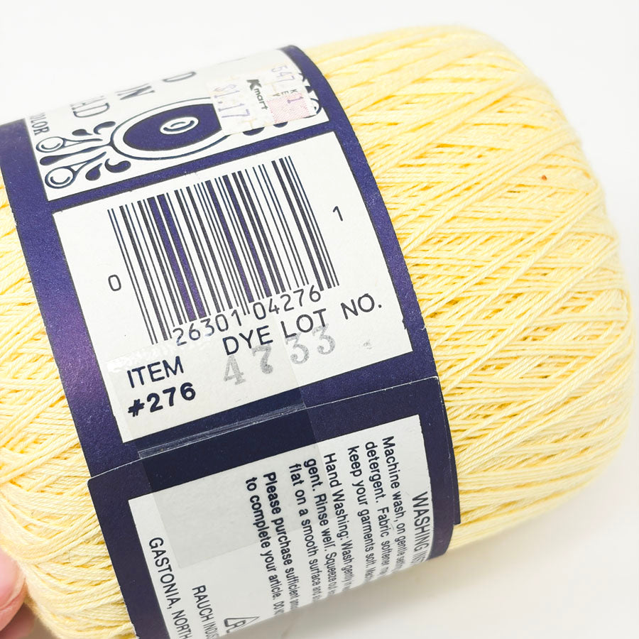 Grandma's Best Yellow Crochet Thread