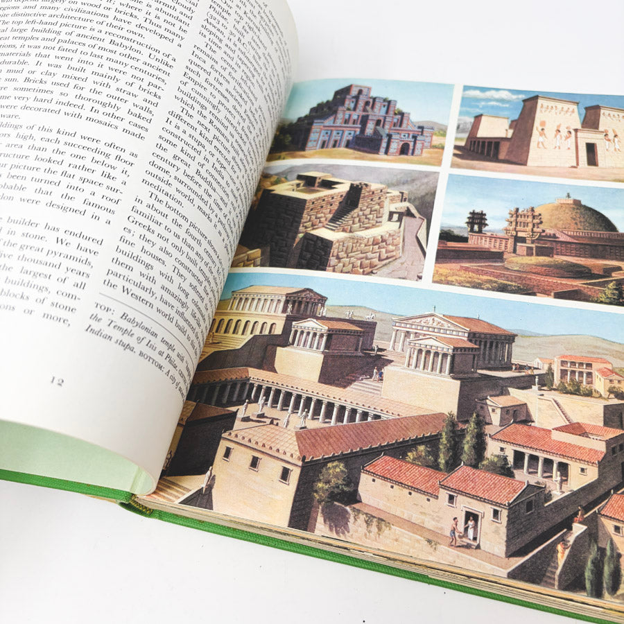 The Arts of Mankind Painting, Architecture, and Music Book by International Pictorial Treasury of Knowledge