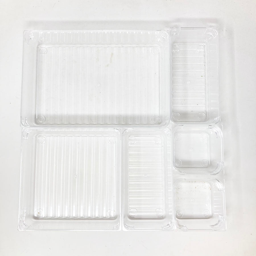 Clear Acrylic Organizer Set