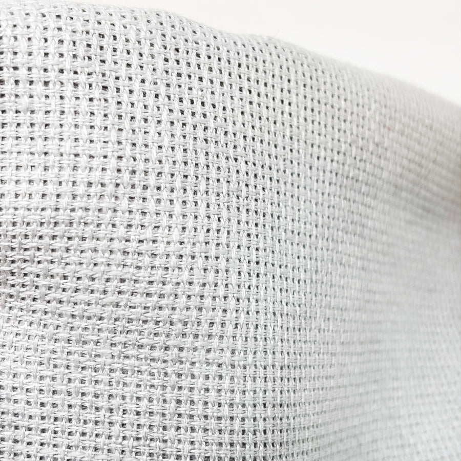 10 Count 26" x 18" Evenweave Fabric - Chain Link Grey