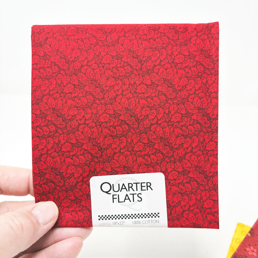 Warm Colors - Cotton Quarter Flats - Pick a Design