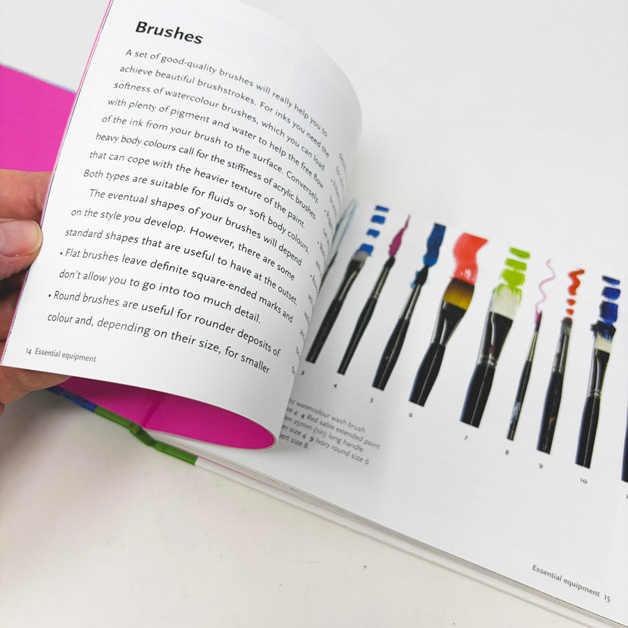 Learn Acrylics Quickly Book by Soraya French