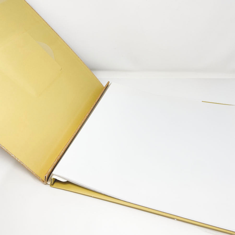 12" MBI Gold Metallic/Sparkle Scrapbook