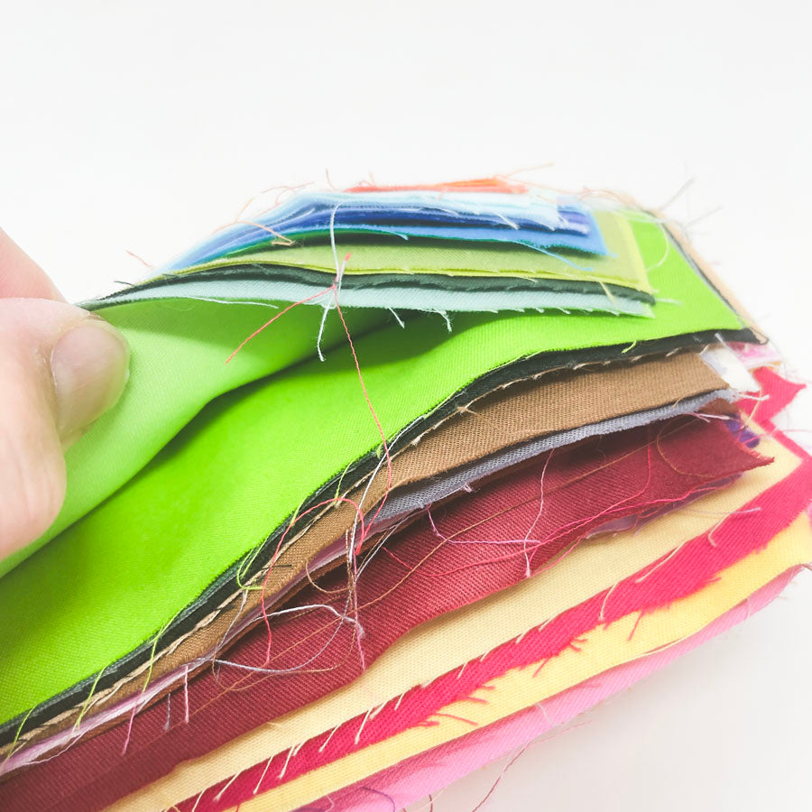 Solid Rainbow Fabric Bundle