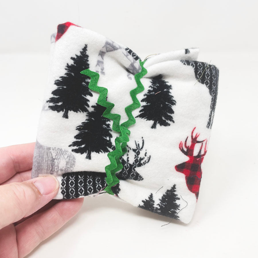 Pattern Deer Flannel Fabric Bundle