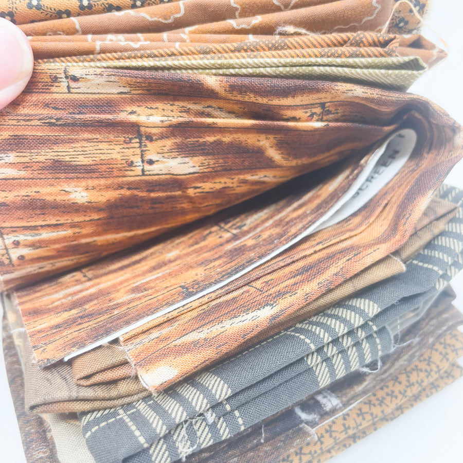 Earth Tones Pattern Fabric Bundle