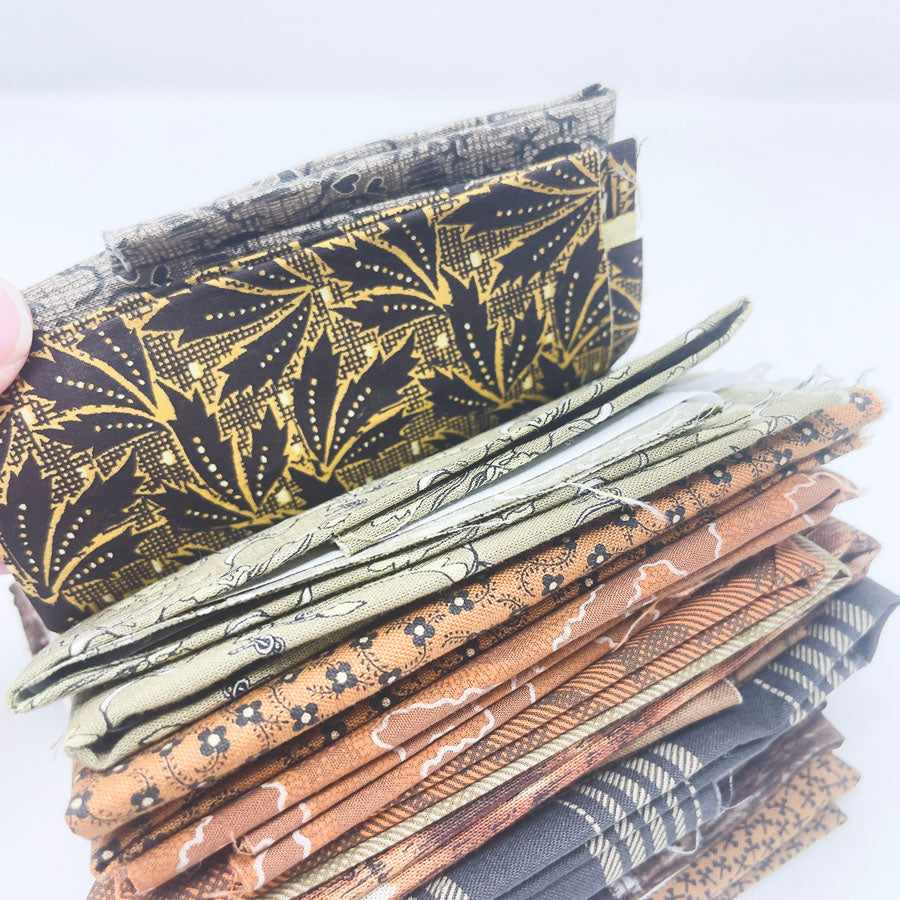 Earth Tones Pattern Fabric Bundle