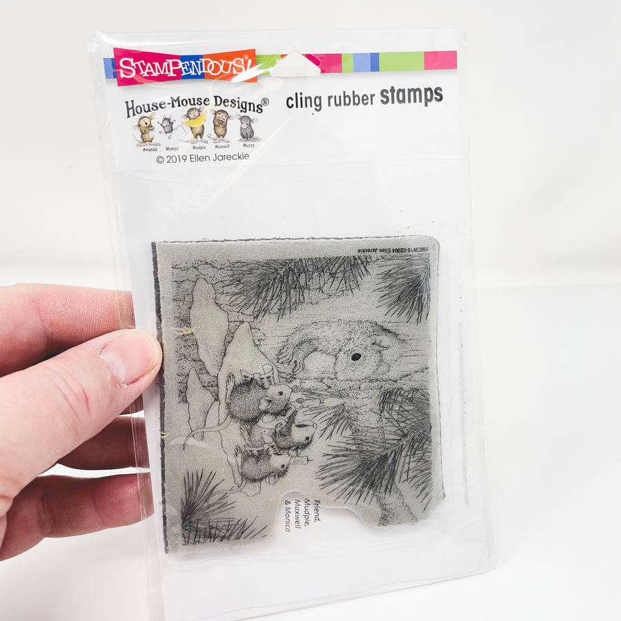 Friend - House Mouse Cling Stamps – Stampendous
