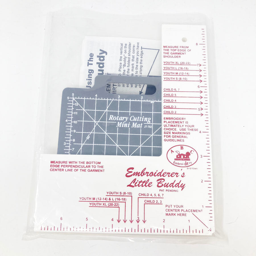 Embroiderer's Buddy & Little Buddy Placement Rulers