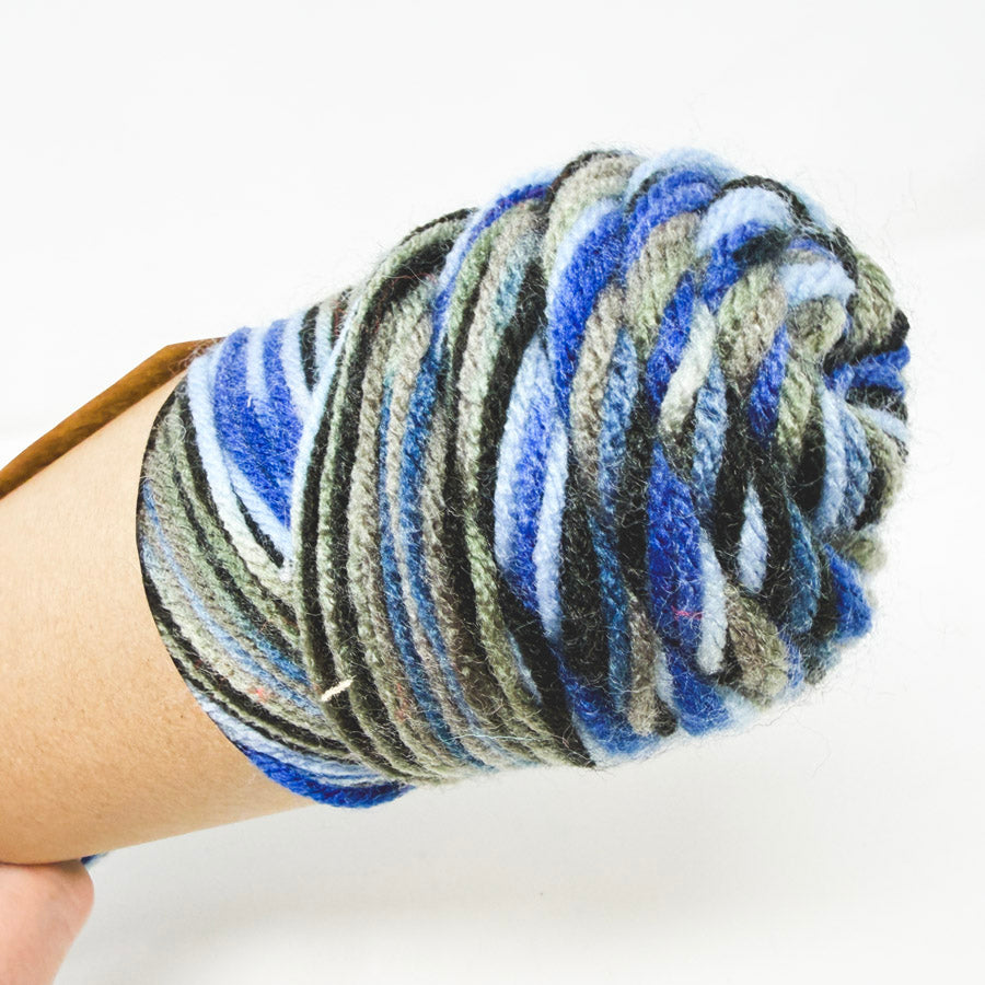 Blue/Grey/Black Unmarked Yarn (Copy)