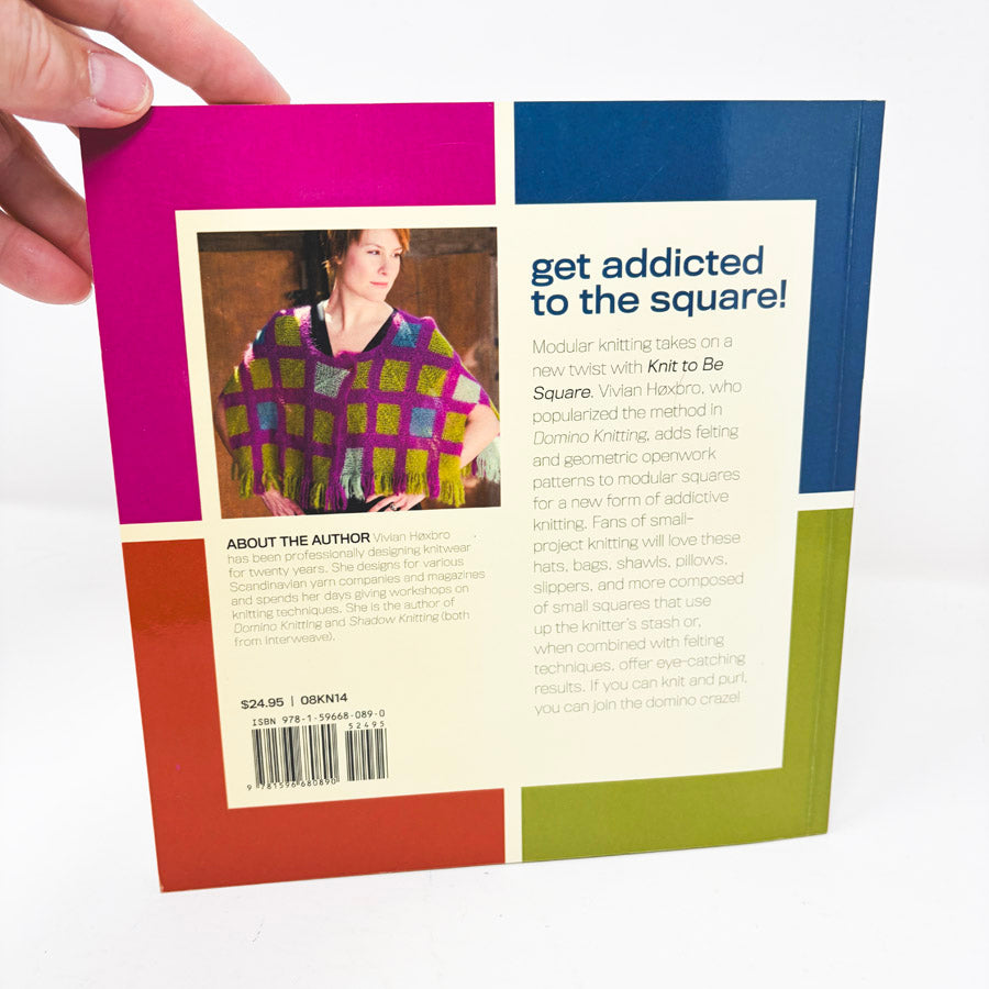Knit to Be Square Book by Vivian Hoxbro