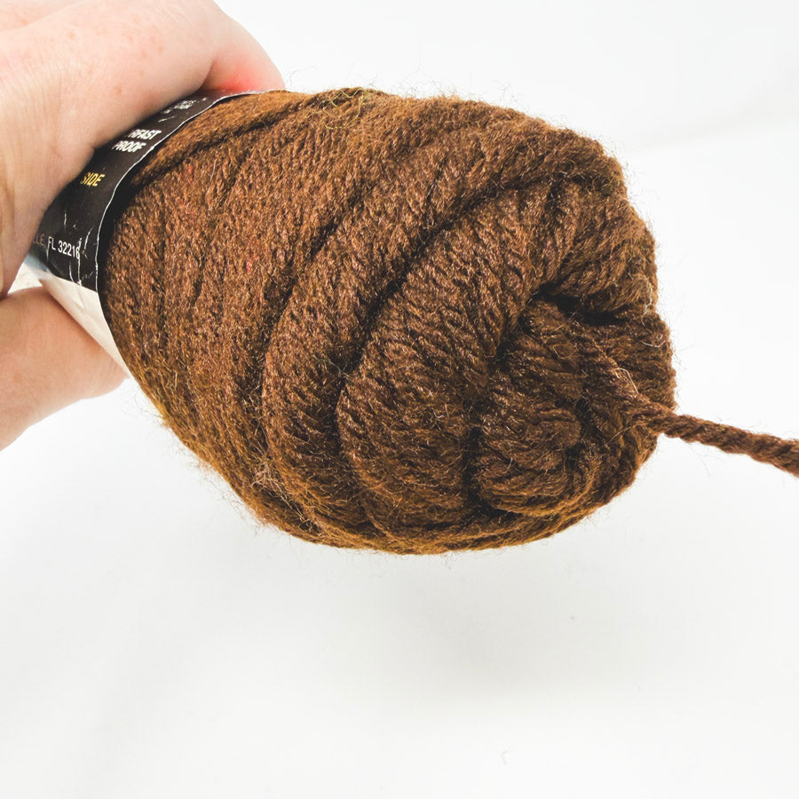 Red Hart Super Saver Yarn - 365 Coffee