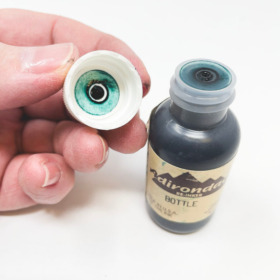 Bottle (Green) Adirondack Stamp Pad Re-Inker