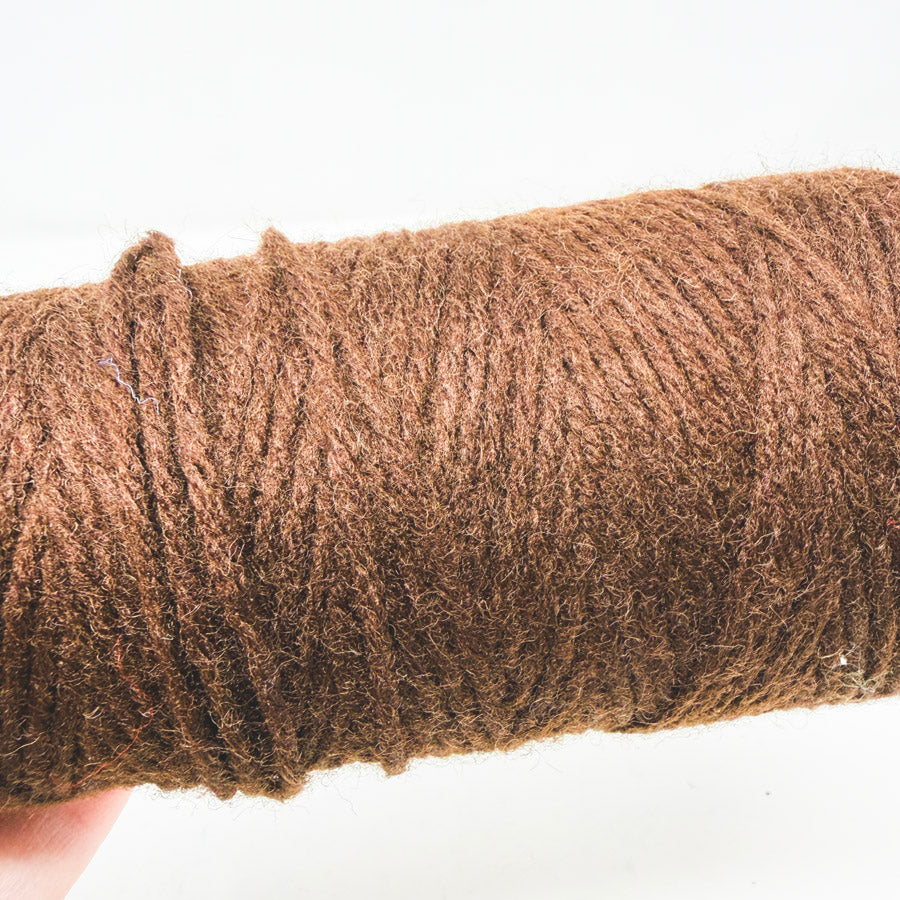 Dark Brown Spooled Yarn