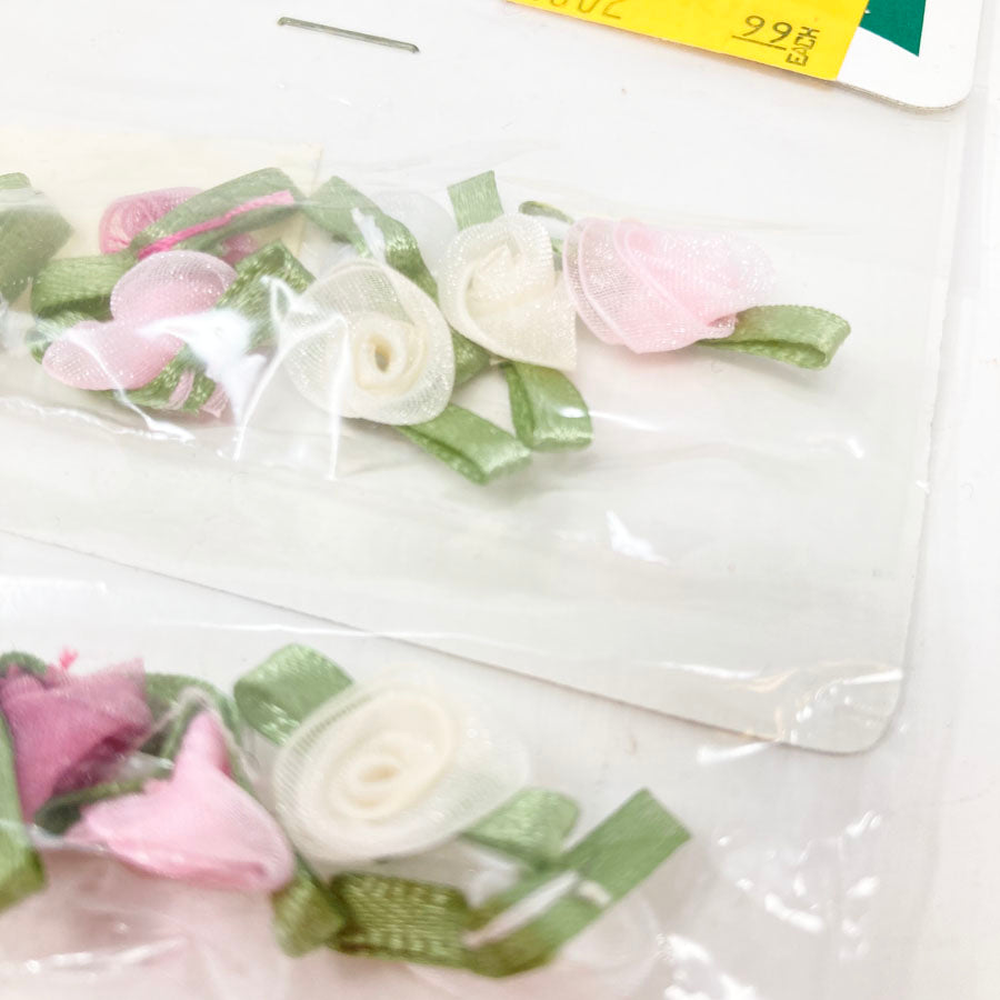 Offray Ribbon Accents Sheer Roses
