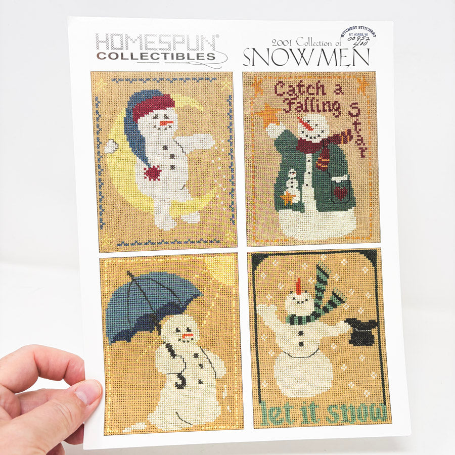 Homespun Collectibles Cross Stitch Pattern Full Cards