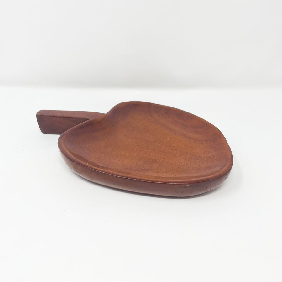 Vintage Teak Apple Tray MCM