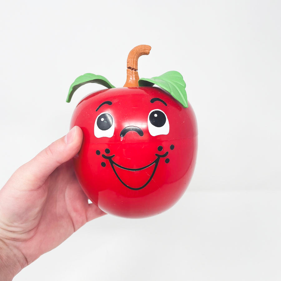 Fisher Price Happy Apple 1972 Musical Toy