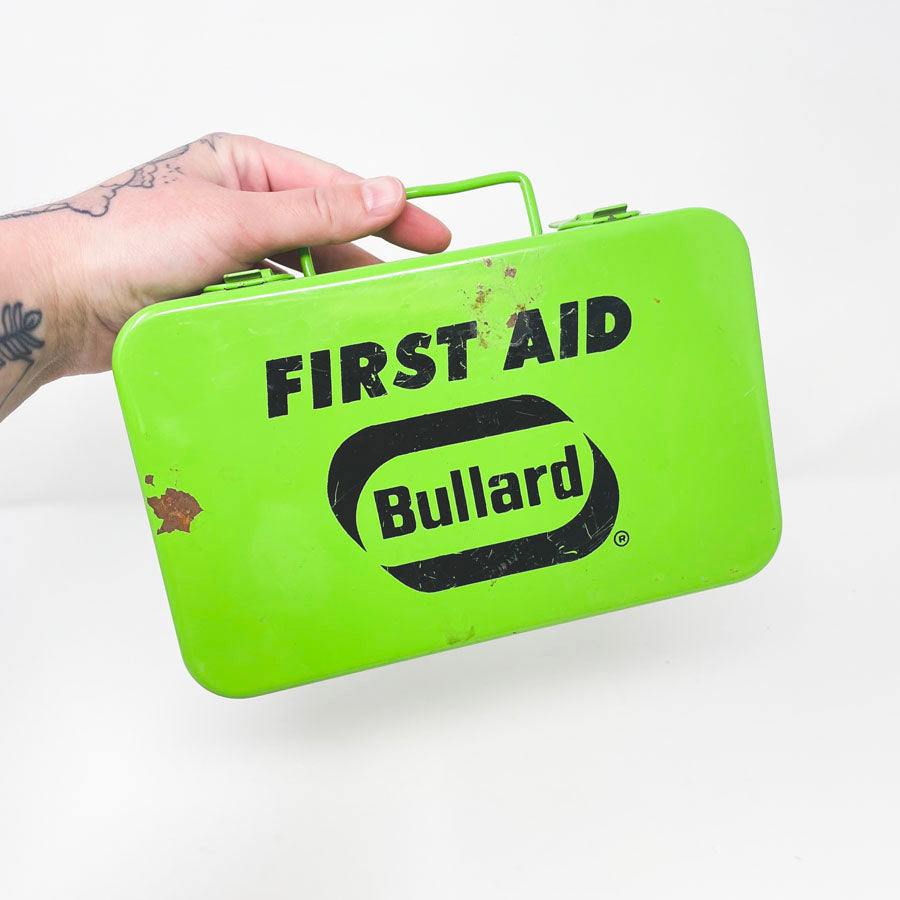 Bullard First Aid Kit (Empty) Vintage Container