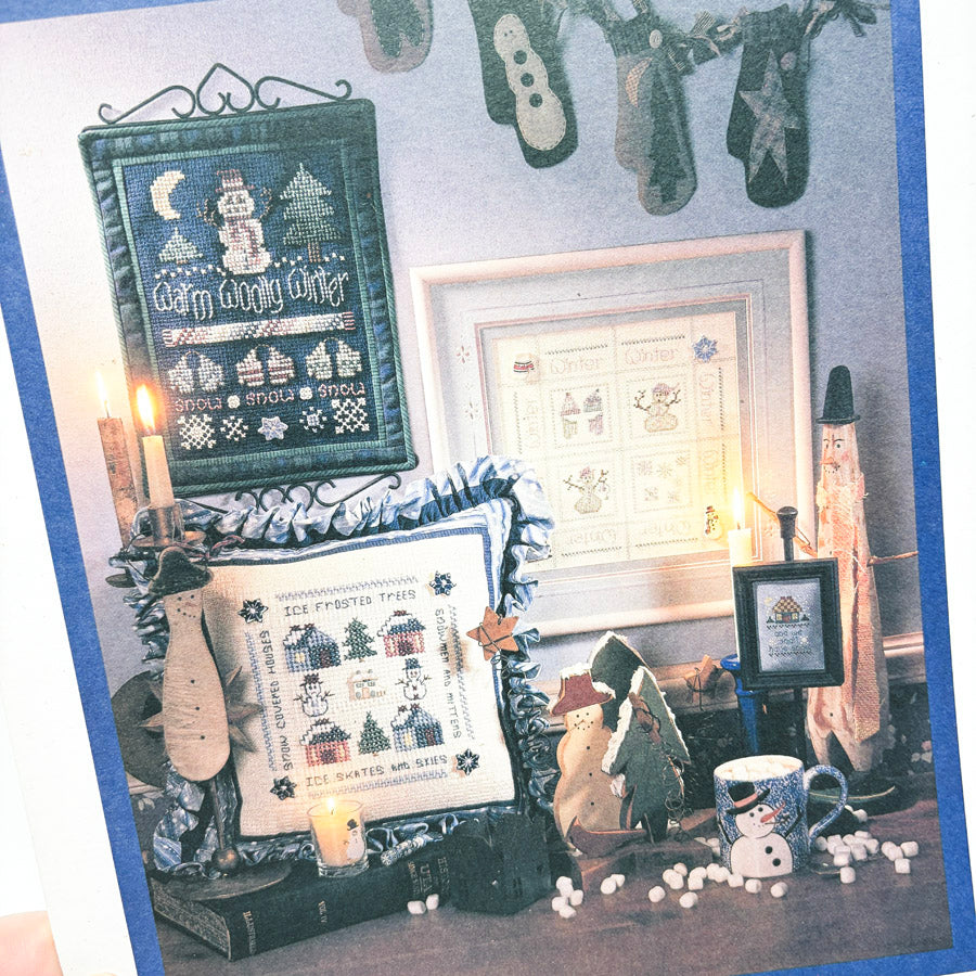Snow Folio – Shepherd's Bush Cross Stitch Pattern - 1995