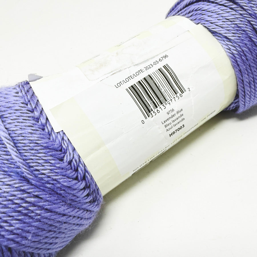 Caron Simply Soft Acrylic Yarn - Lavender Blue (Partial)