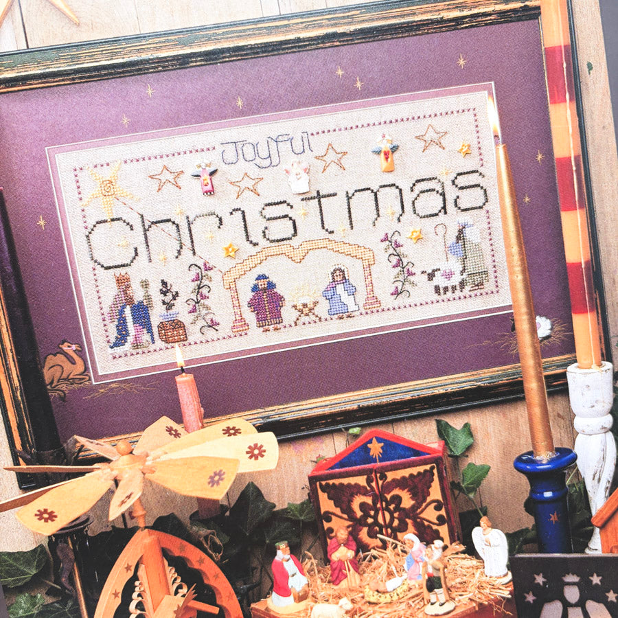Joyful Christmas – Shepherd's Bush Cross Stitch Pattern - 1999
