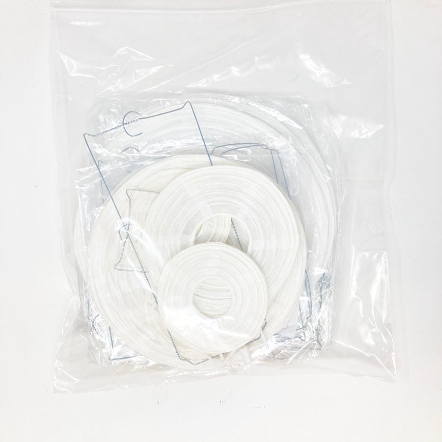 White Round Paper Lantern