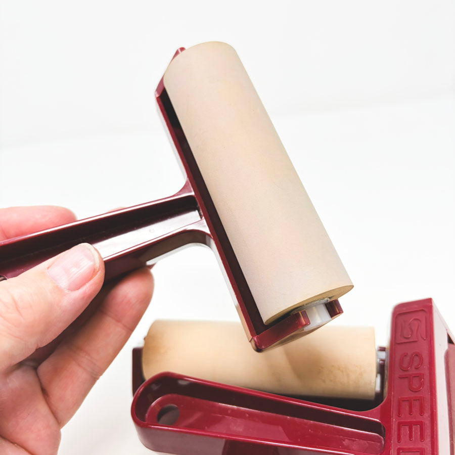 Speedball 4" Soft Brayer with Pop-In Roller